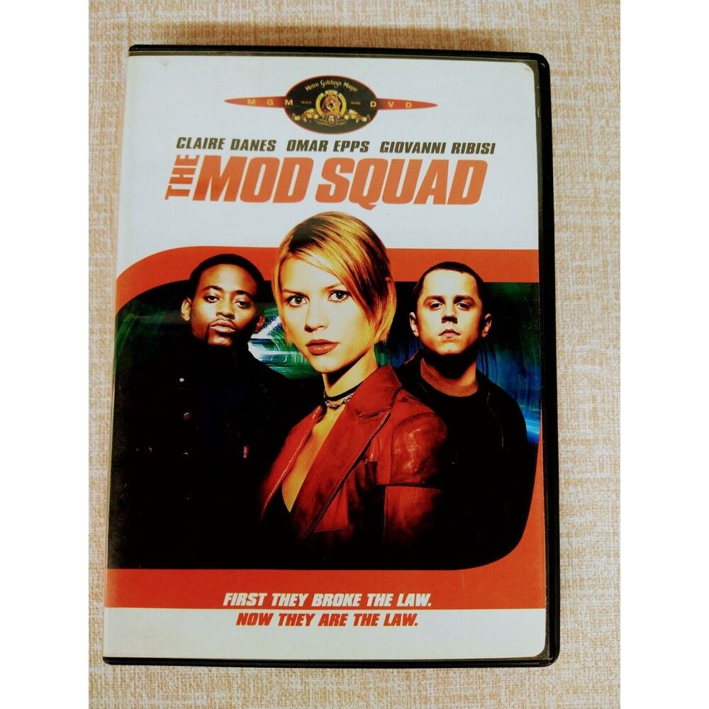 DVD Mod Squad - 1999 - Claire‎ Danes / Omar Epps / Giovanni Ribisi - 90s Action